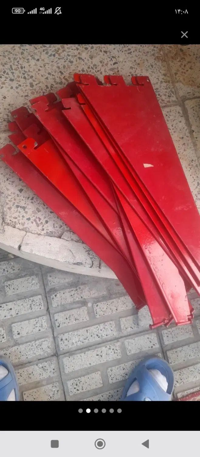 قفسه خود ایستاده 11پایه40کفی پایه مثلثی تکمیل|کتابخانه، شلف، قفسه‌های دیواری|ارومیه, |دیوار