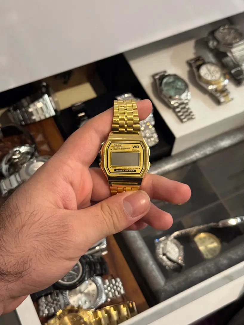 ساعت Casio F91 طلایی|ساعت|تهران, آجودانیه|دیوار