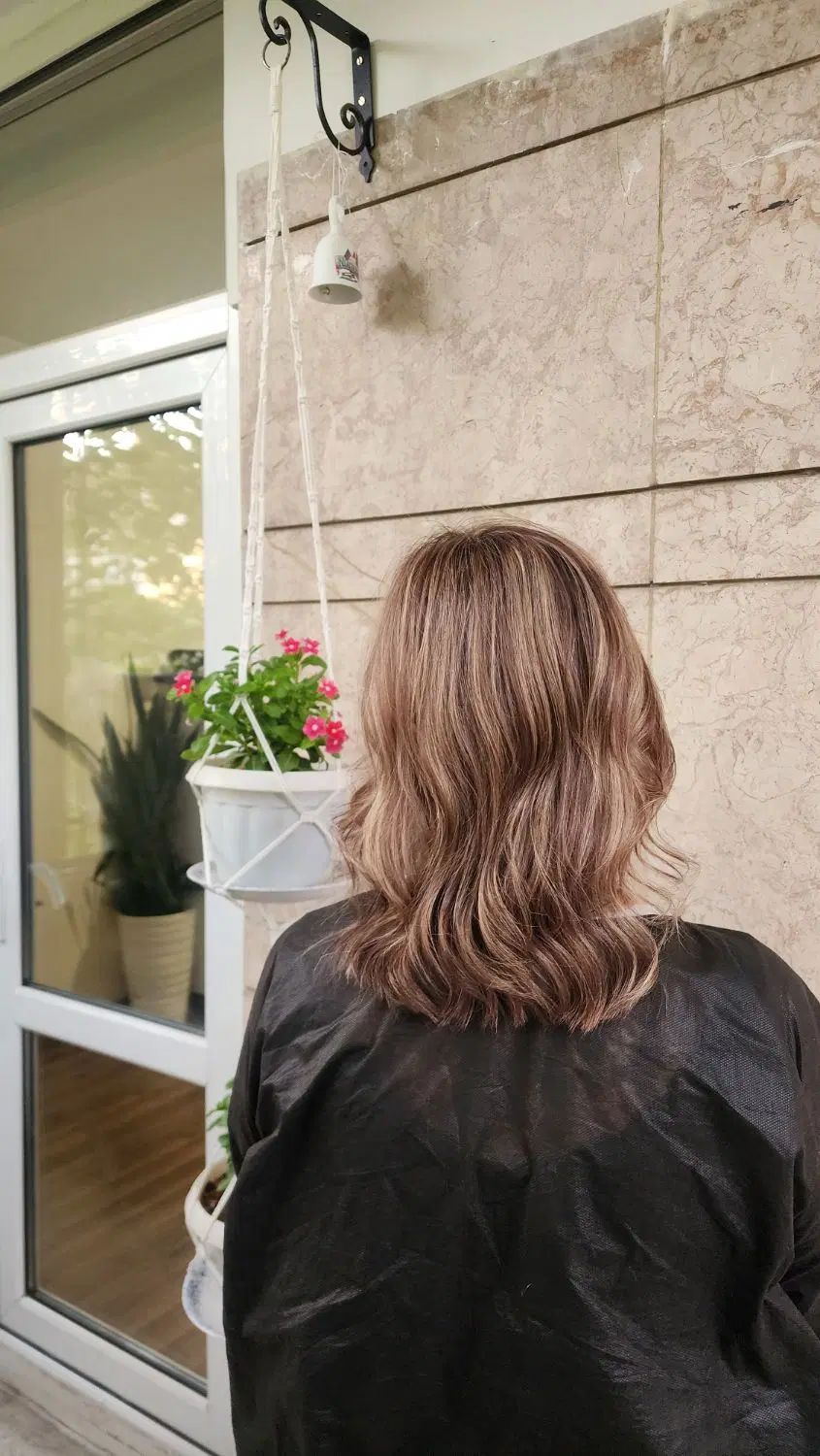 مدل برای رنگ مو و کراتین|خدمات آرایشگری و زیبایی|تهران, فرمانیه|دیوار