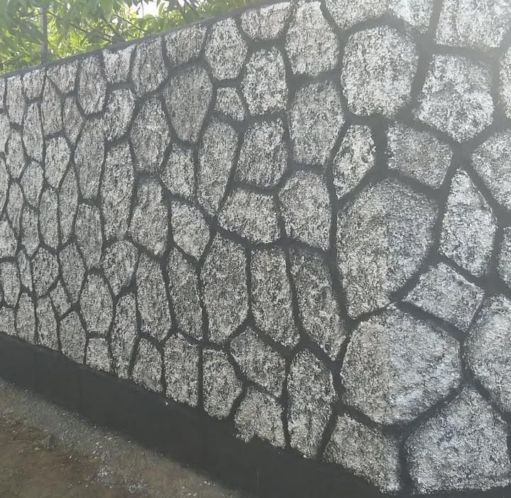 سنگ مالون کوهی آبنما محوطه لاشه|خدمات پیشه و مهارت|رشت, انصاری|دیوار