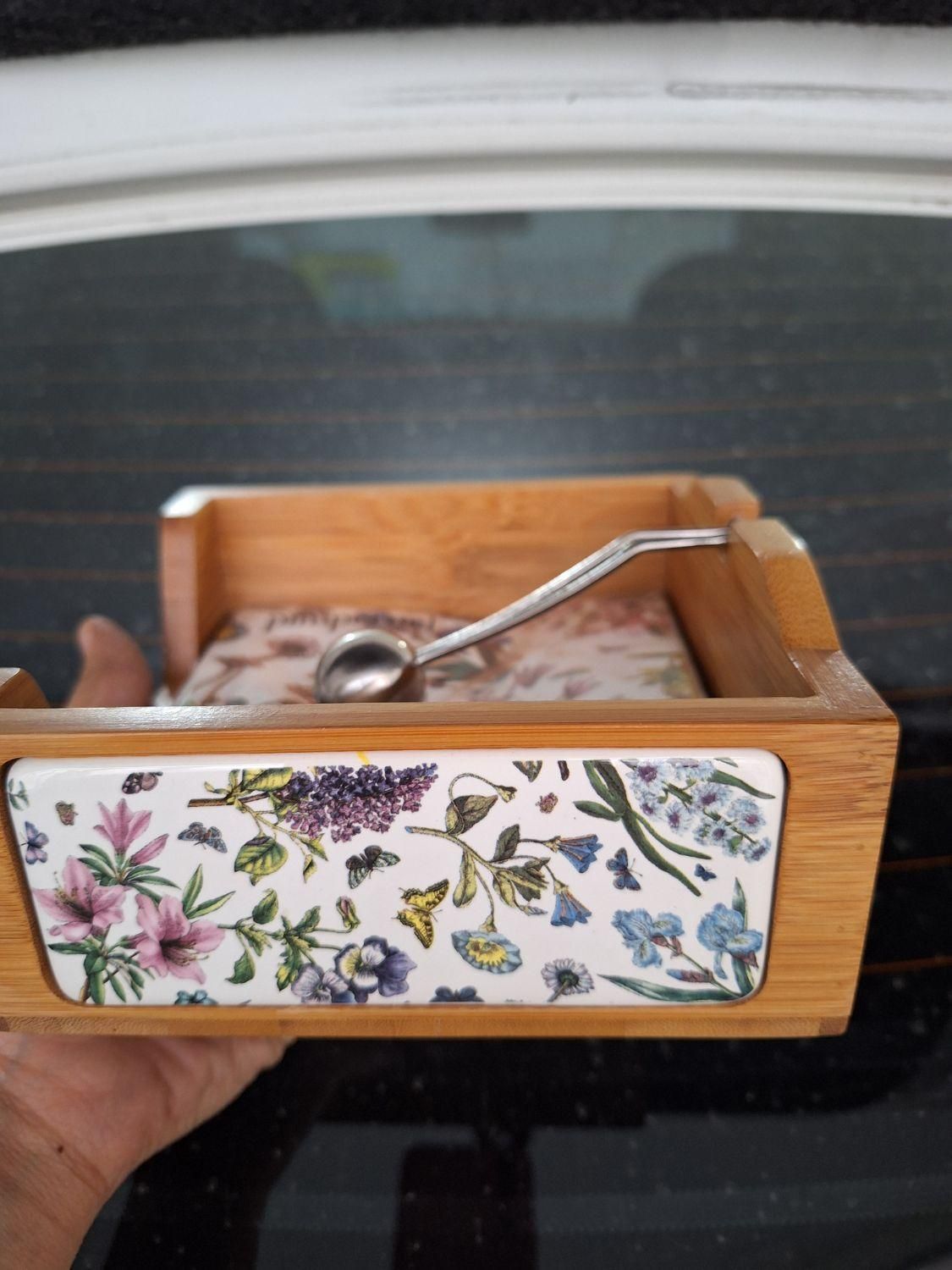 ایینه سنتی،جای دستمال کاغذی چوبی،استند چاقوی چوبی|صنایع دستی و سایر لوازم تزئینی|کاشان, صنعت|دیوار