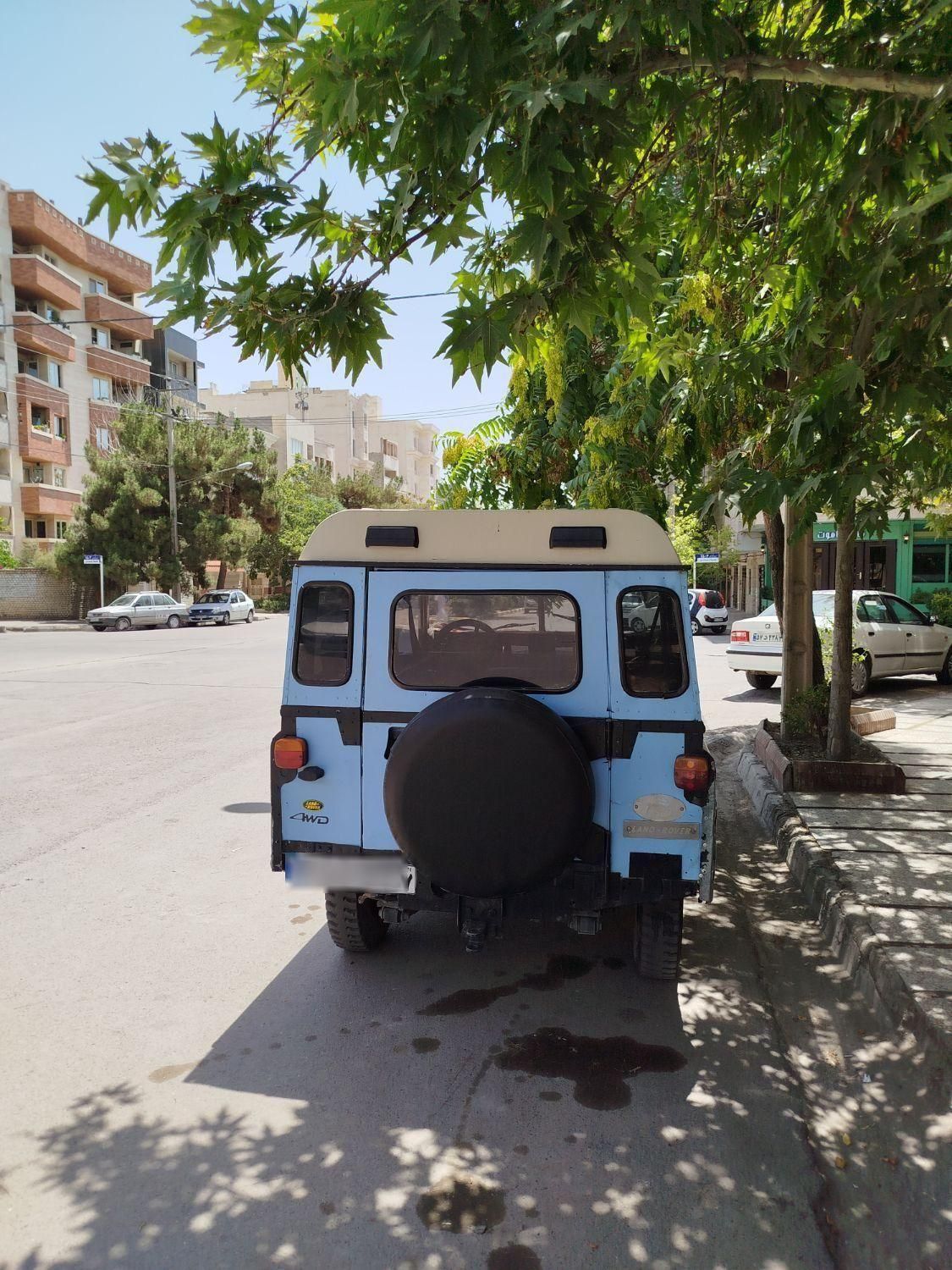 لندرور تک برگ سند موتور سانتانا بکر|خودرو سواری و وانت|مشهد, صیاد شیرازی|دیوار