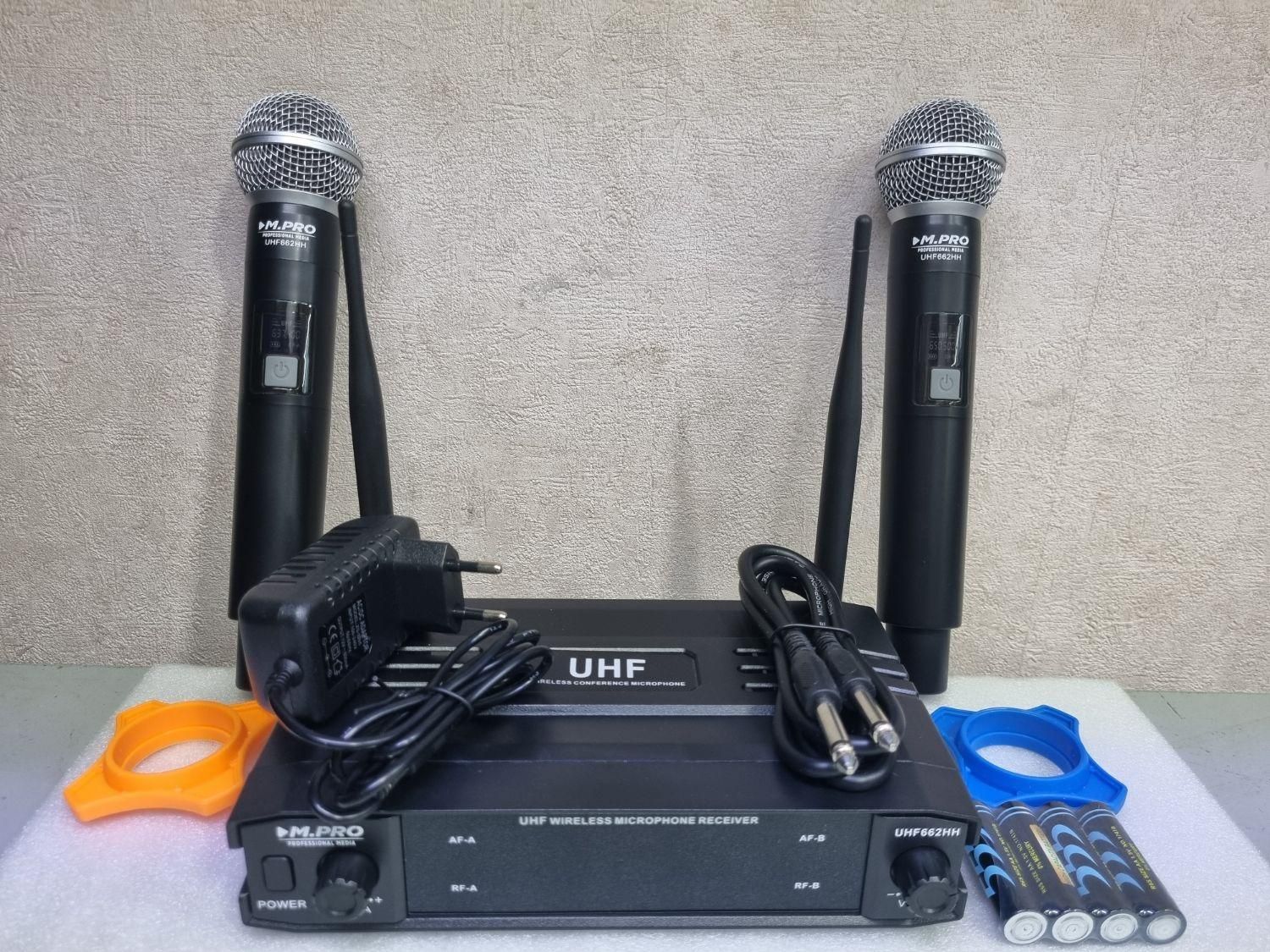 میکروفون بیسیم دو دستی|سیستم صوتی خانگی|اصفهان, خلجا|دیوار