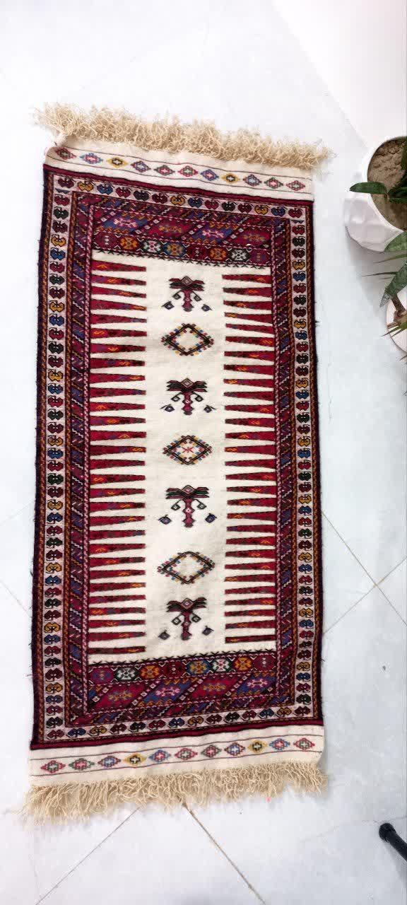 دوعددگلیم دست باف سنتی نخ پشمی|گلیم، جاجیم، گبه|قوچان, |دیوار