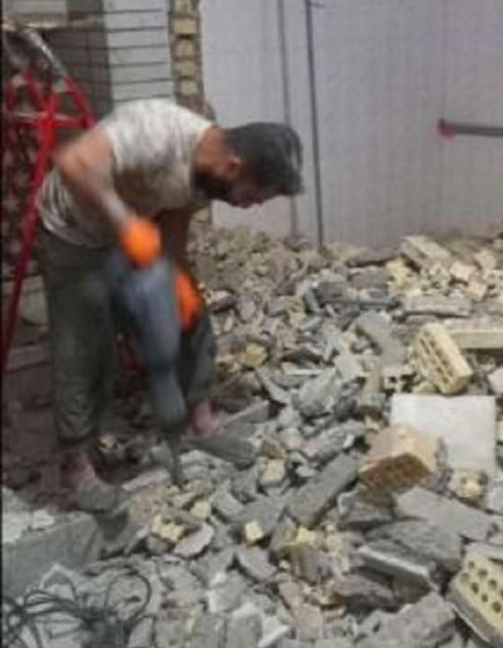 تخریب آهن کشی تعمیرات ساختمان بنای تعویض سنگ توالت|خدمات پیشه و مهارت|اهواز, پادادشهر|دیوار