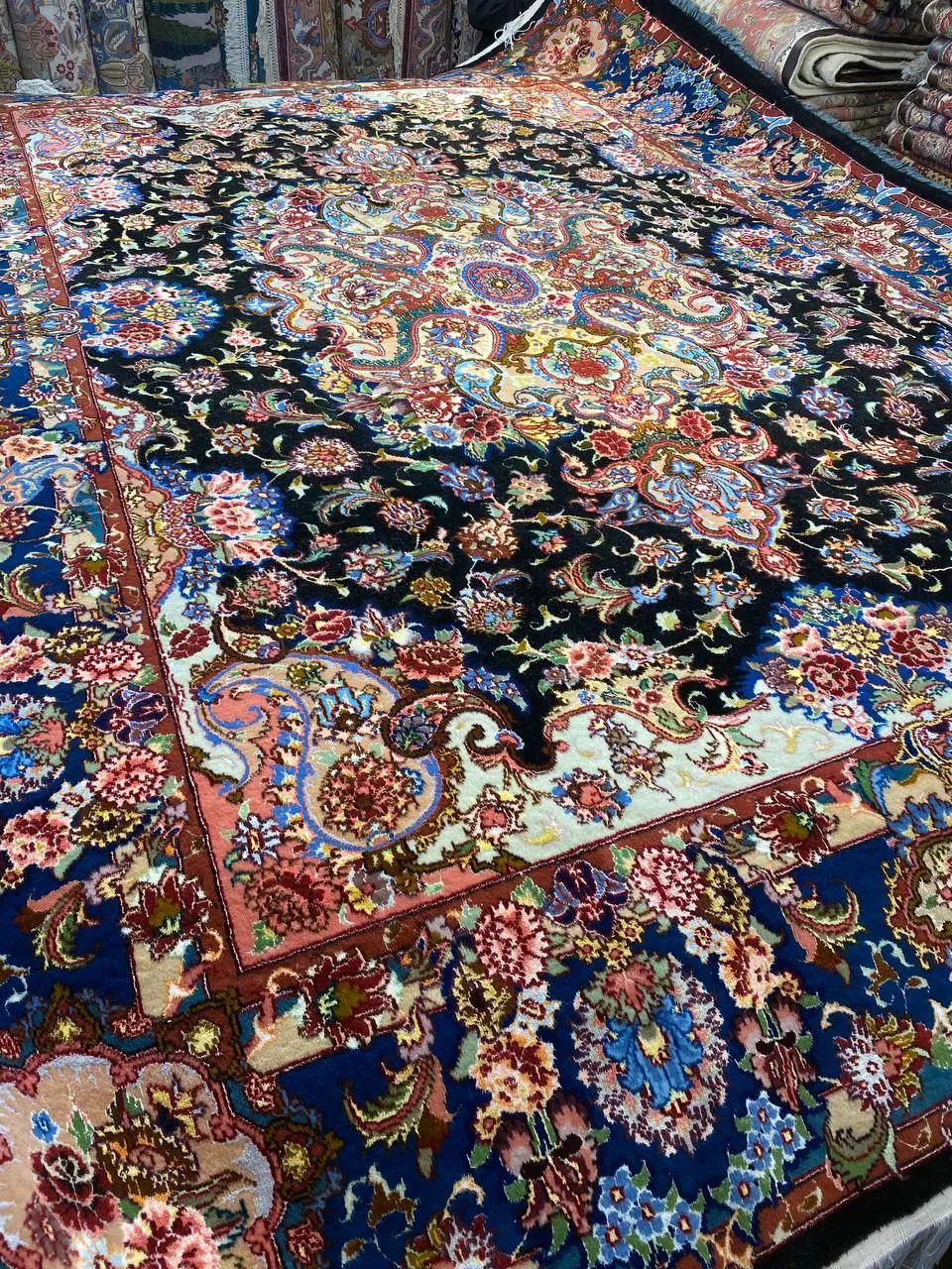 دو تخته 9 متری فرش دستبافت سالاری تبریز 35 رج|فرش|تهران, صادقیه|دیوار