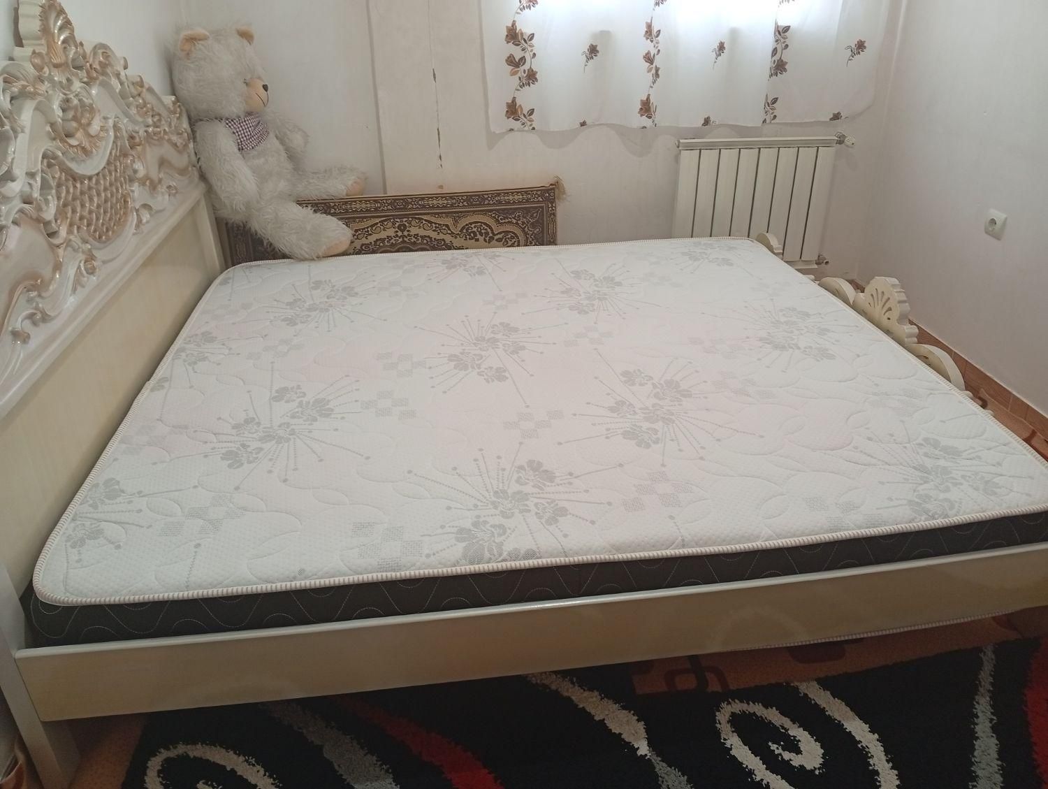 سرویس تخت خواب دو نفره نو بدون استفاده مناسب جهاز|تخت و سرویس خواب|مراغه, |دیوار