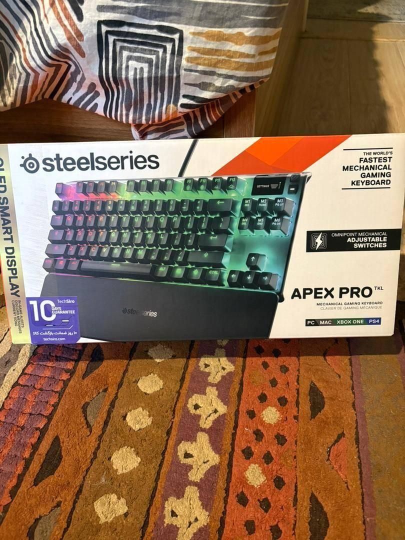 کیبورد گیمینگ استیل سریز steel series apex pro tkl|قطعات و لوازم جانبی رایانه|تهران, کوی بیمه|دیوار