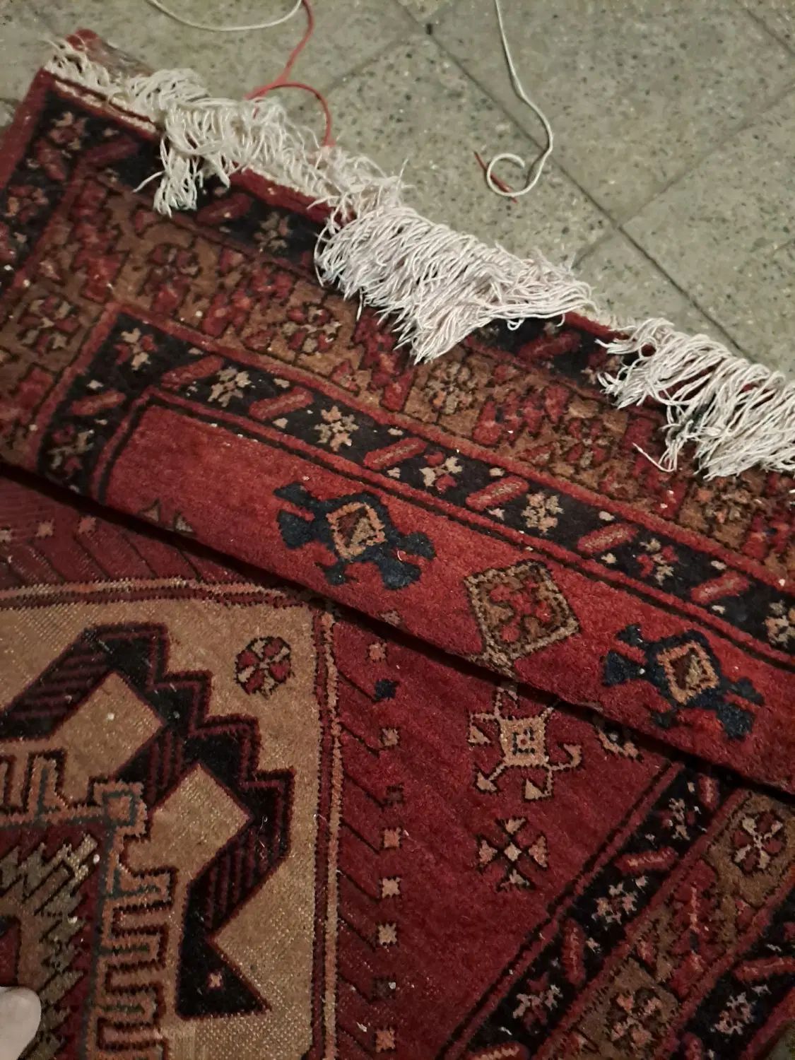یک جفت فرش دستباف|فرش|کرج, شهرک بنفشه|دیوار