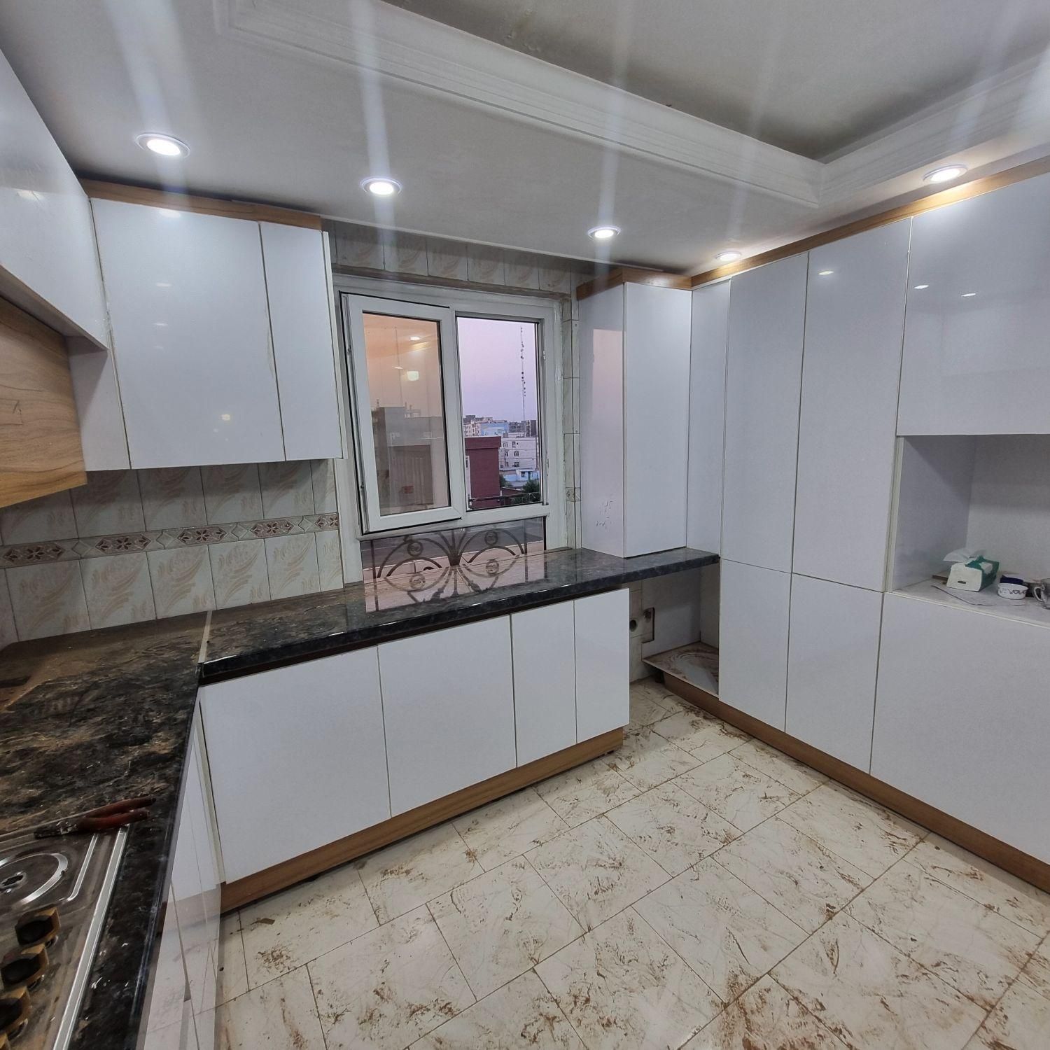 کابینت اشپزخونه mdf / کلاسیک / نئو کلاسیک /هایگلاس|مصالح و تجهیزات ساختمان|قرچک, شهرک طلائیه|دیوار