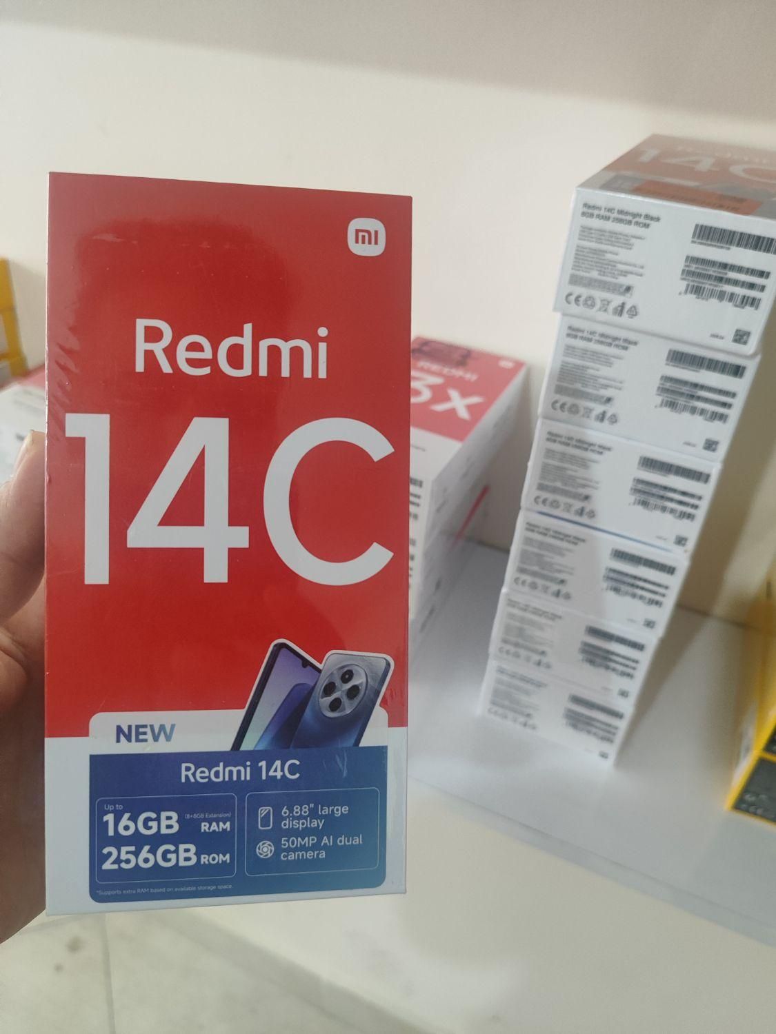 شیائومی Redmi 14C با حافظهٔ ۲۵۶ گیگابایت 12 ماهه|موبایل|تبریز, |دیوار