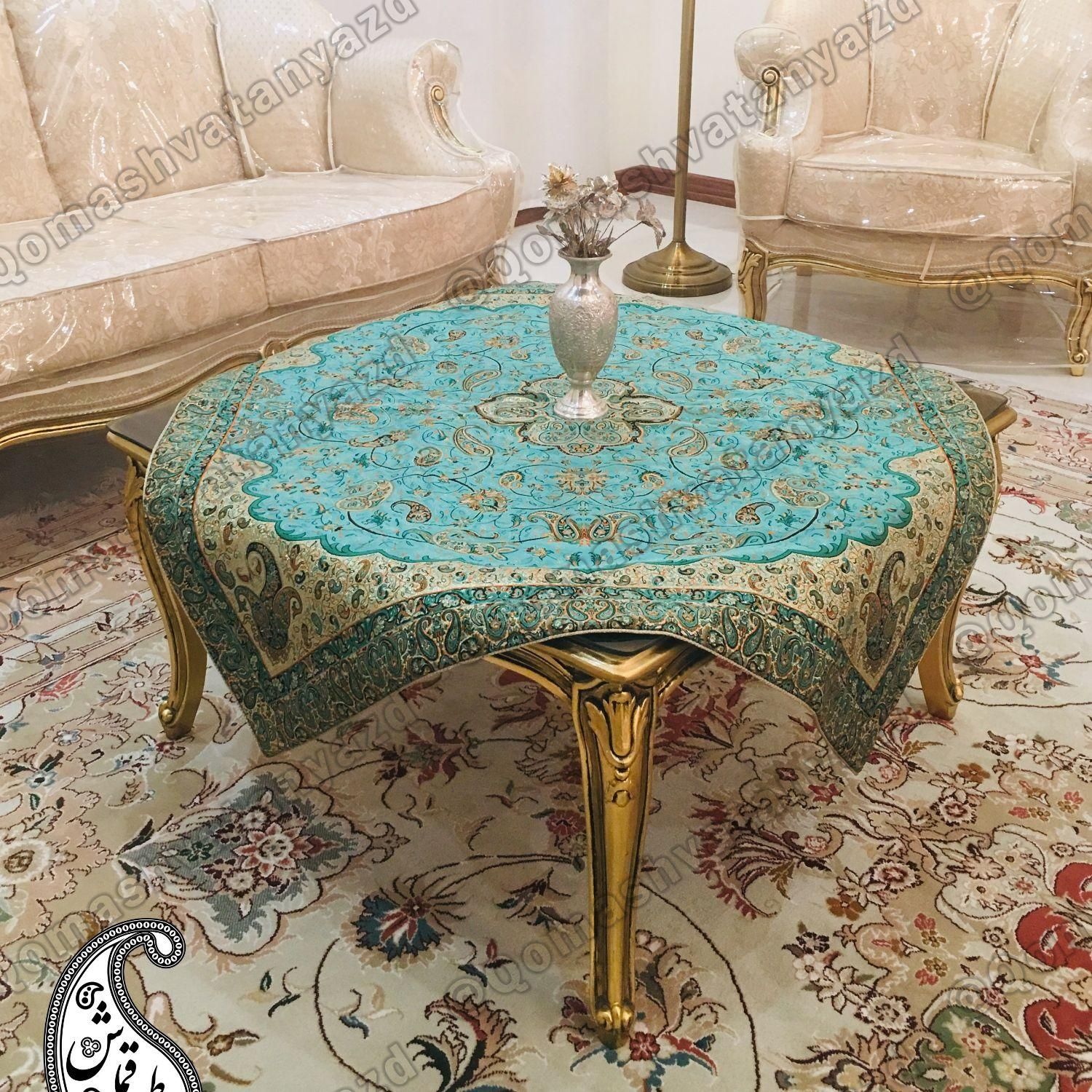ترمه رومیزی با کیفیت و تراکم بالا|پرده، رانر، رومیزی|اصفهان, دشتستان|دیوار