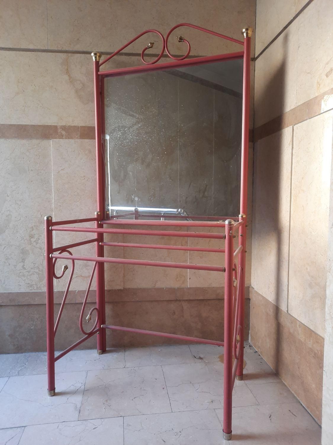 میز توالت فلزی فرفورژه با آیینه|تخت و سرویس خواب|تهران, قیطریه|دیوار