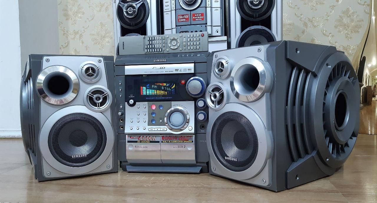 ضبط بلوتوثی سامسونگ 4600w ساب بغل ۸اینچی در حد|سیستم صوتی خانگی|گرگان, |دیوار