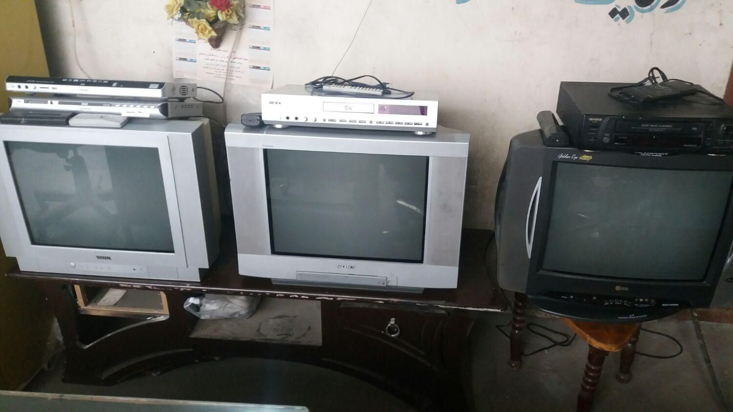 تلویزیون سی دی دیوی دی ویدیو|تلویزیون و پروژکتور|نقده, |دیوار