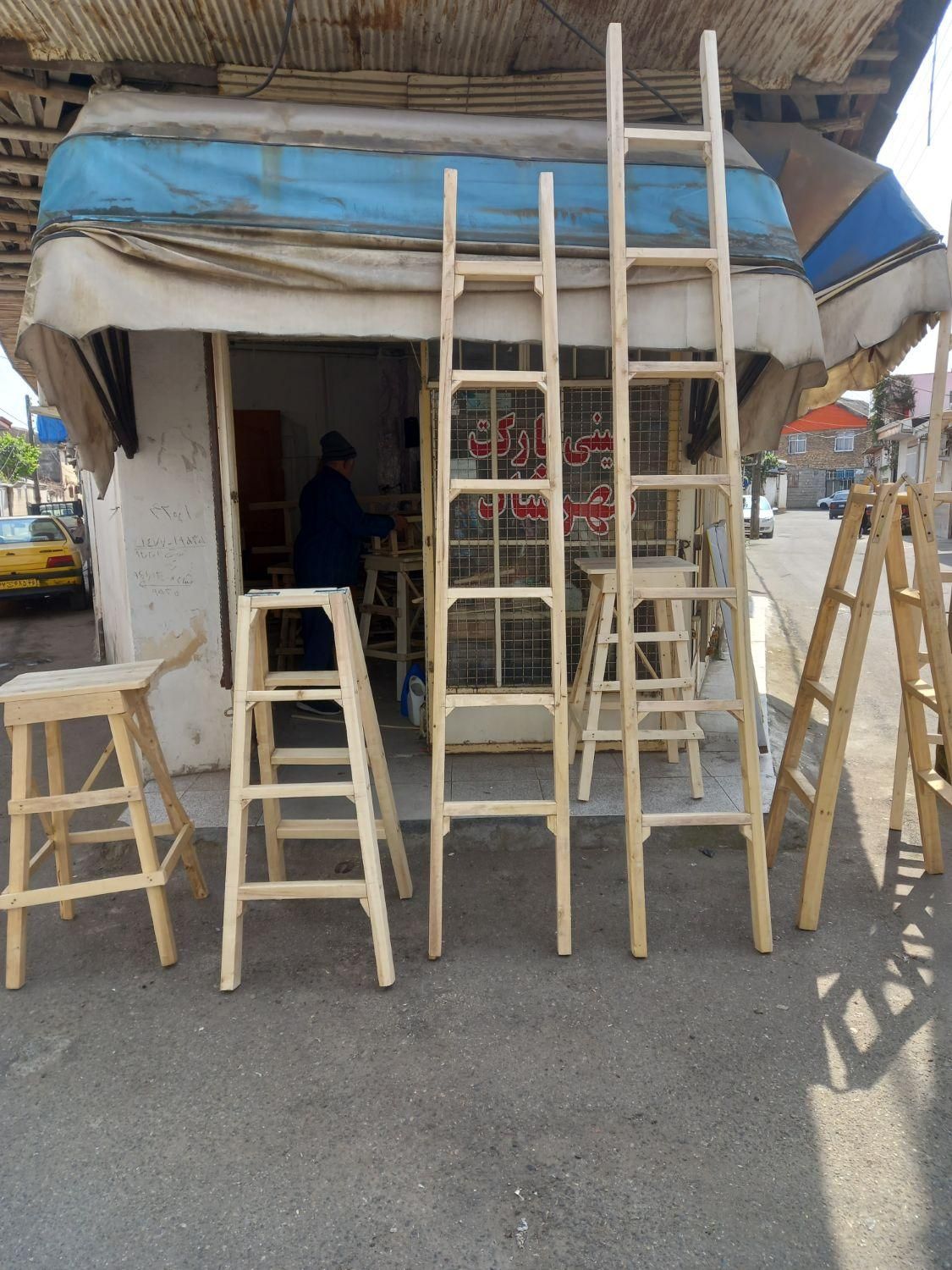 نردبان و چهارپایه|ابزارآلات|رشت, سلیمانداراب|دیوار