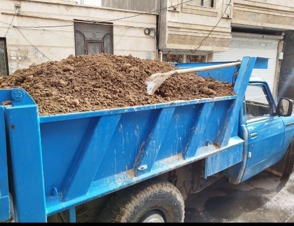 حمل خاک، نخاله ،خاکبرداری  خاک باغچه نیسان کمپرسی|خدمات حمل و نقل|مشهد, آزادشهر|دیوار