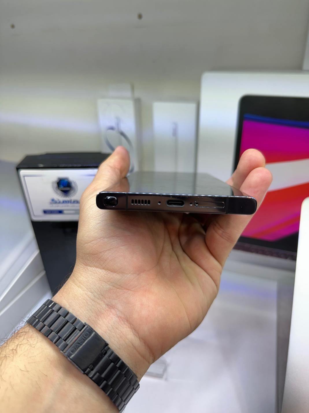 Samsung S23 ultra 256 GB مشابه اکبند قیمت مناسب|موبایل|کرج, کوی امامیه|دیوار