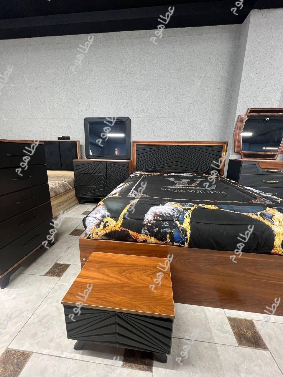 تخت خواب تشک MDF سلنا/عطاهوم|تخت و سرویس خواب|کرج, گوهردشت|دیوار