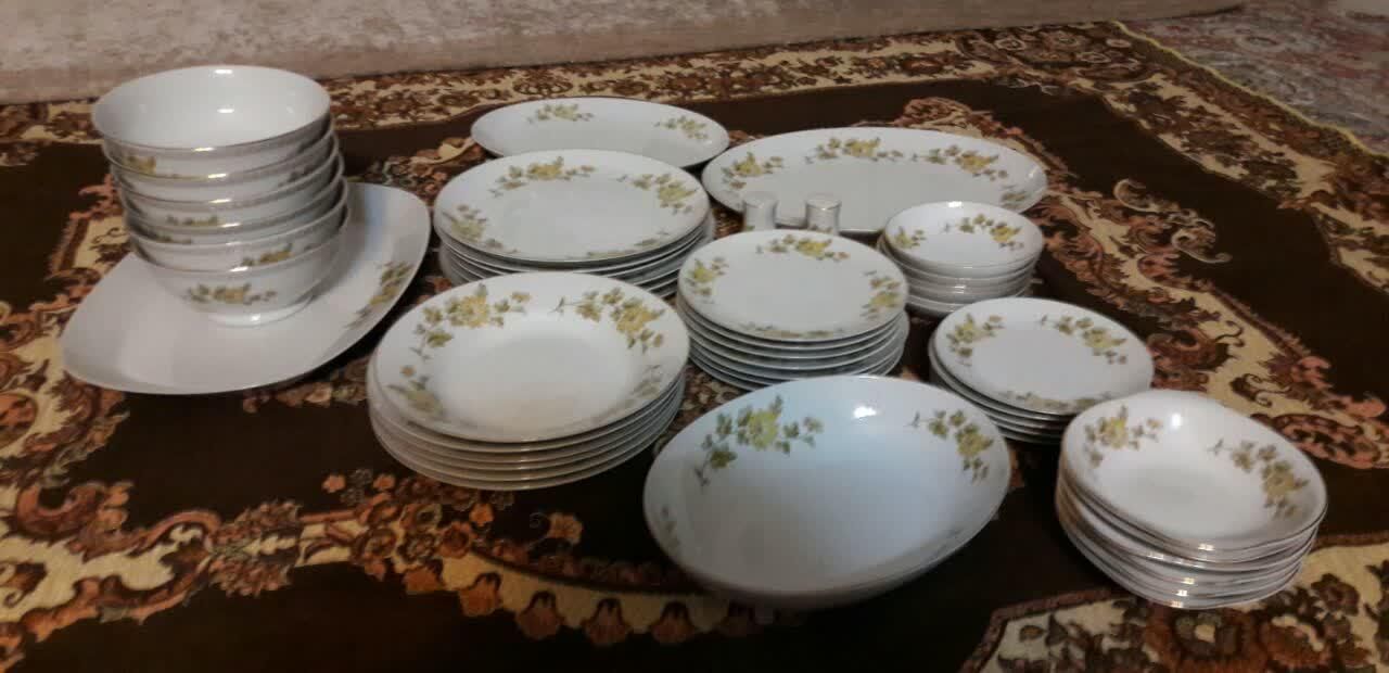 سرویس شیش نفره|ظروف سرو و پذیرایی|قم, باجک دو|دیوار