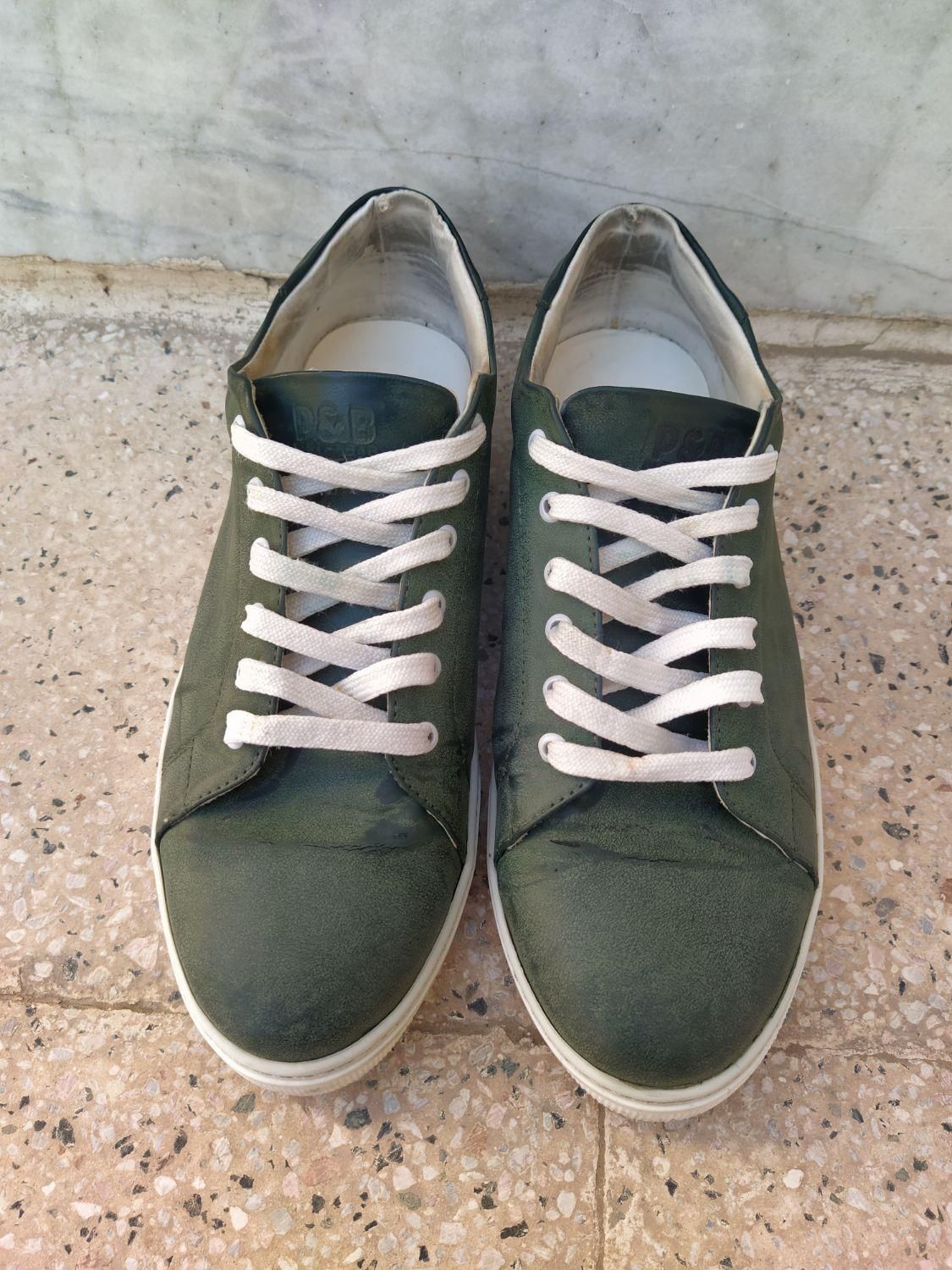 کفش ونس سبز سایز 44 و نیم بوت سایز 43|کیف، کفش، کمربند|بیرجند, |دیوار