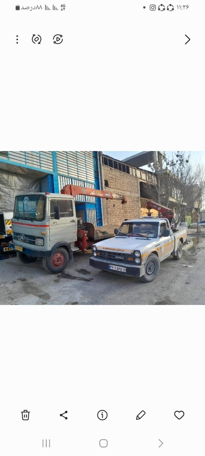 جرثقیل نیسان نیسانی خاور|خدمات حمل و نقل|اصفهان, خانه اصفهان|دیوار