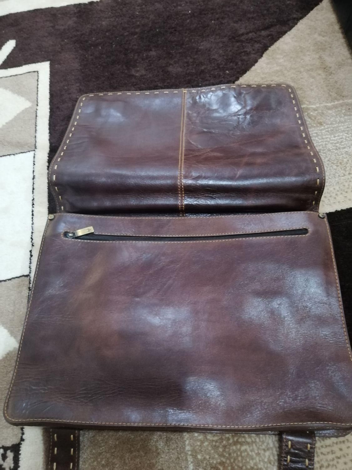 کیف چرم دستدوز اداری|کیف، کفش، کمربند|بندر امام خمینی, |دیوار