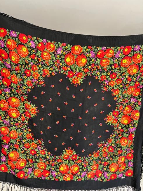 روسری ترکمن برند تاتار|لباس|گرگان, |دیوار