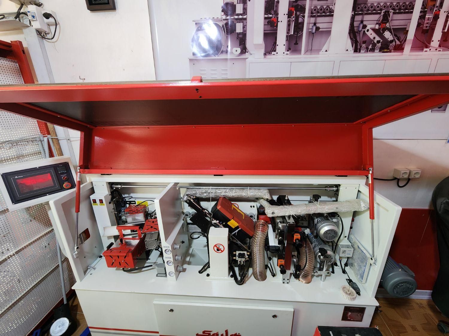 ماشین آلات صنایع چوب دورکن و لبه چسبان هلزمک|ماشین‌آلات صنعتی|اصفهان, جنیران (لادان)|دیوار