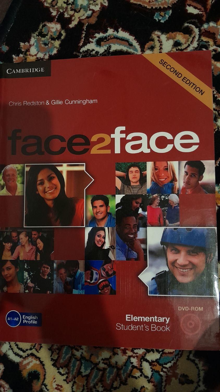 کتاب آموزش زبان انگلیسی Face to Face|کتاب و مجله آموزشی|رامسر, |دیوار