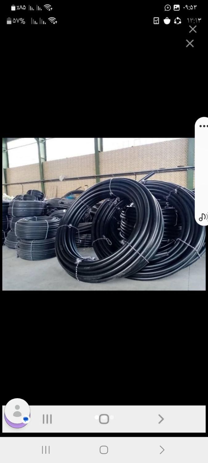 لوله 100 متری ونوار1000متری/ پلی اتیلن/|عمدهفروشی|کازرون, |دیوار