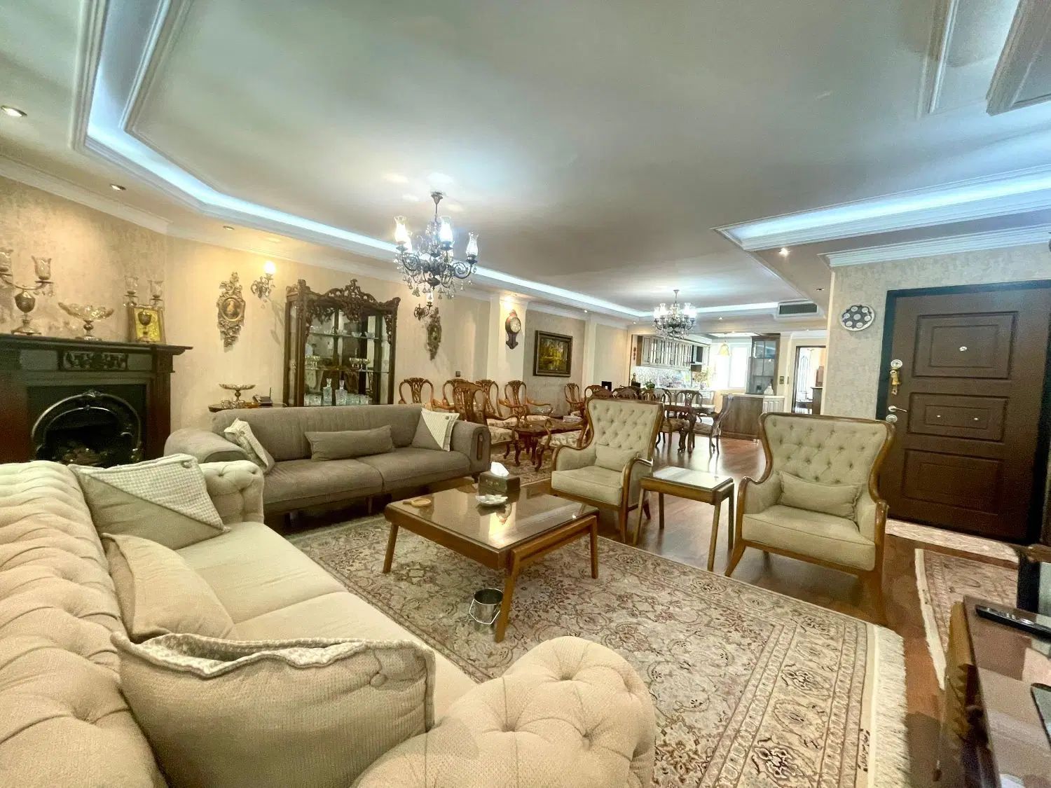دارآباد/150متر/سه‌جهت‌نور/فول‌بازسازی/2پارکینگ|اجارهٔ آپارتمان|تهران, دارآباد|دیوار