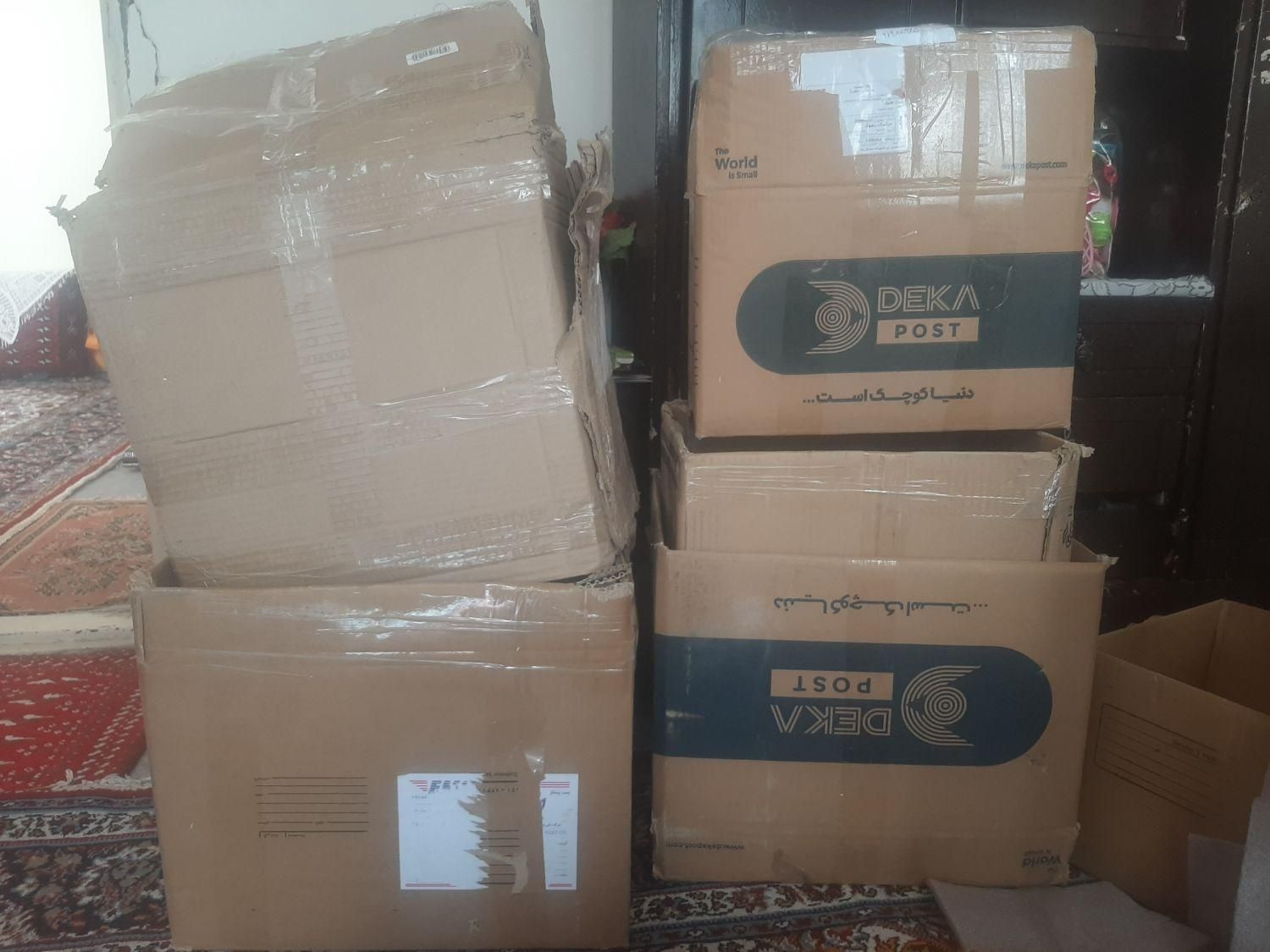 کارتن اسباب کشی و پست|حراج|مشهد, فدک|دیوار