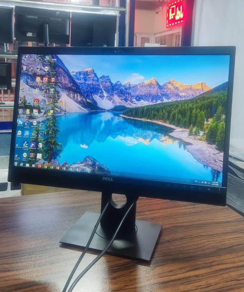 مانیتور دل وبکم و اسپیکر Dell 24 LED ips HDMI|قطعات و لوازم جانبی رایانه|قم, صفائیه|دیوار