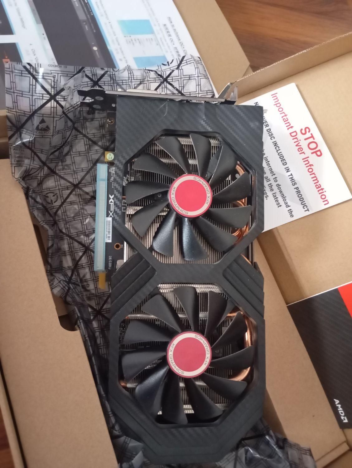 کارت گرافیک RX580|قطعات و لوازم جانبی رایانه|اصفهان, شهرک صنعتی امیرکبیر|دیوار