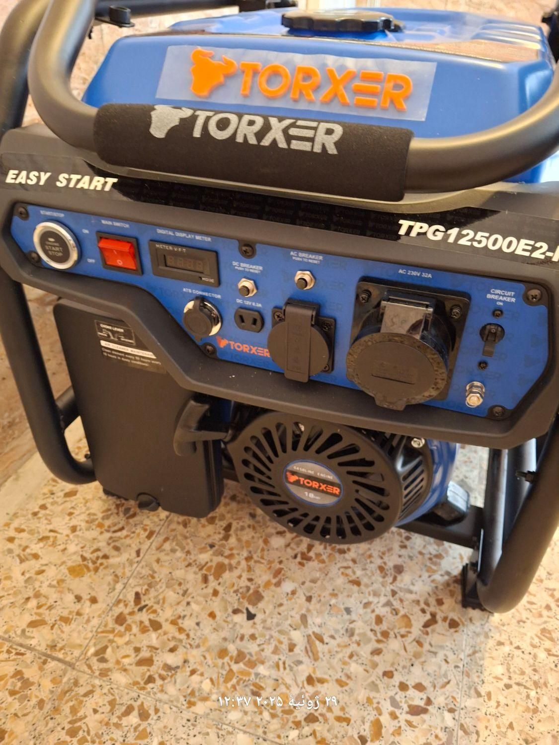 موتور برق تورکسر 10 کیلووات با ریموت و ATS|ماشین‌آلات صنعتی|رشت, دیانتی|دیوار