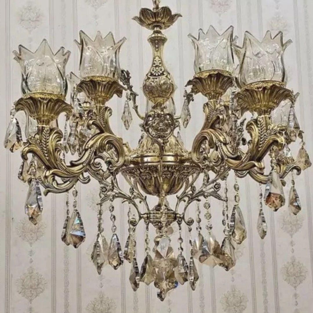 لوستر آرامیس ۱۶ شعله|لوستر و چراغ آویز|بروجرد, |دیوار