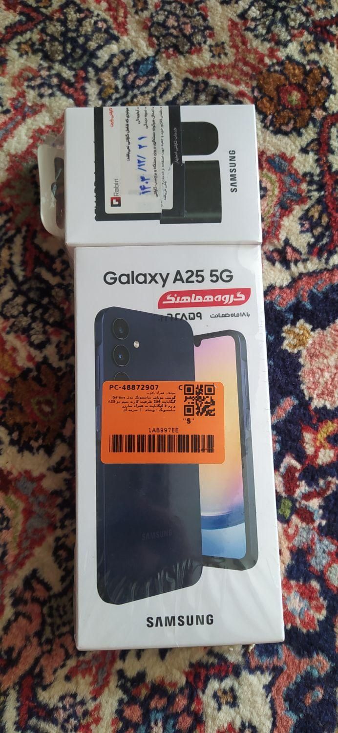 سامسونگ Galaxy A25 با حافظهٔ ۲۵۶ گیگابایت|موبایل|تهران, آشتیانی|دیوار