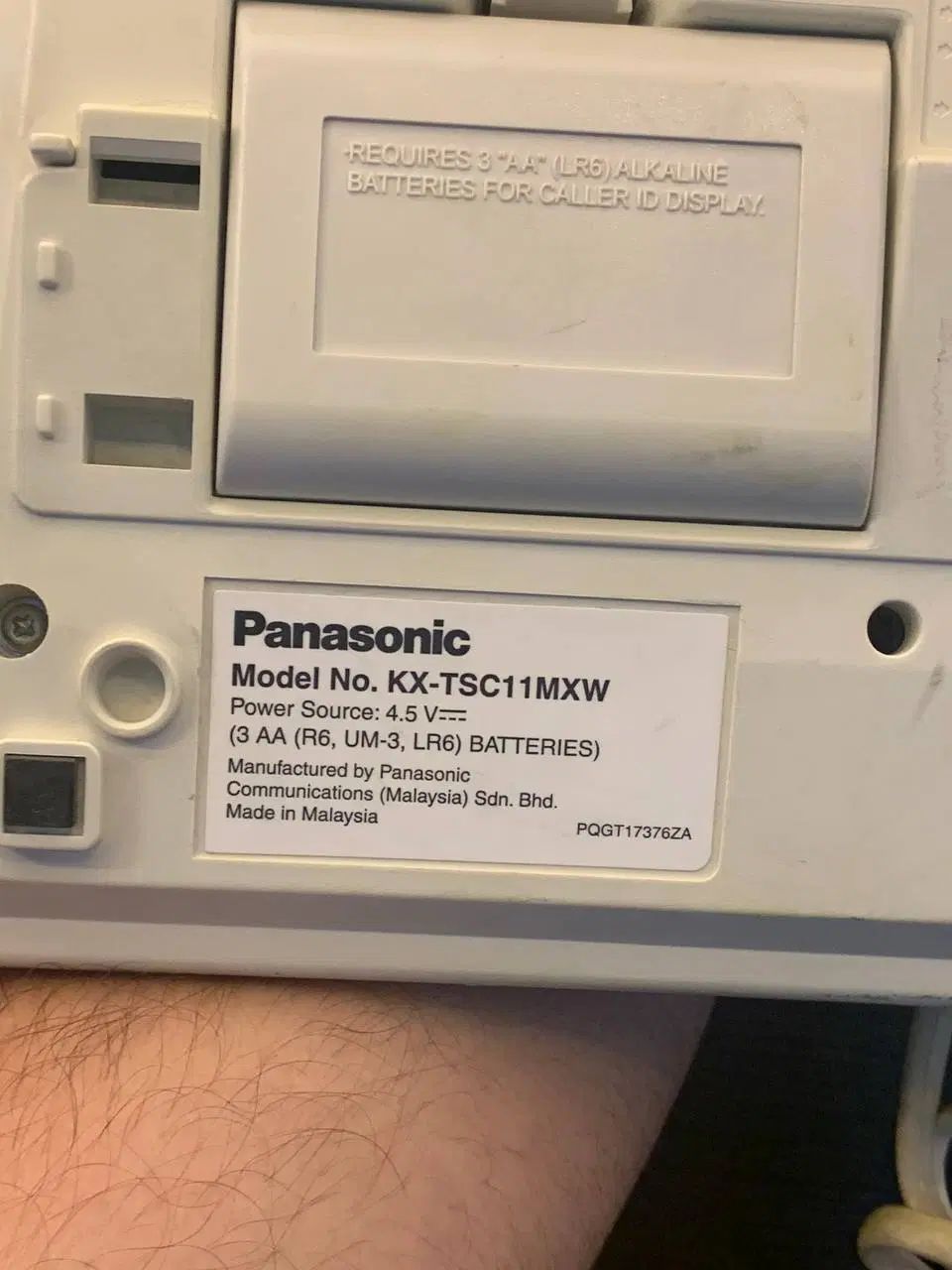 فروش تلفن رومیزی Panasonic KX-TSC11MXW|تلفن رومیزی|مشهد, وکیل‌آباد|دیوار