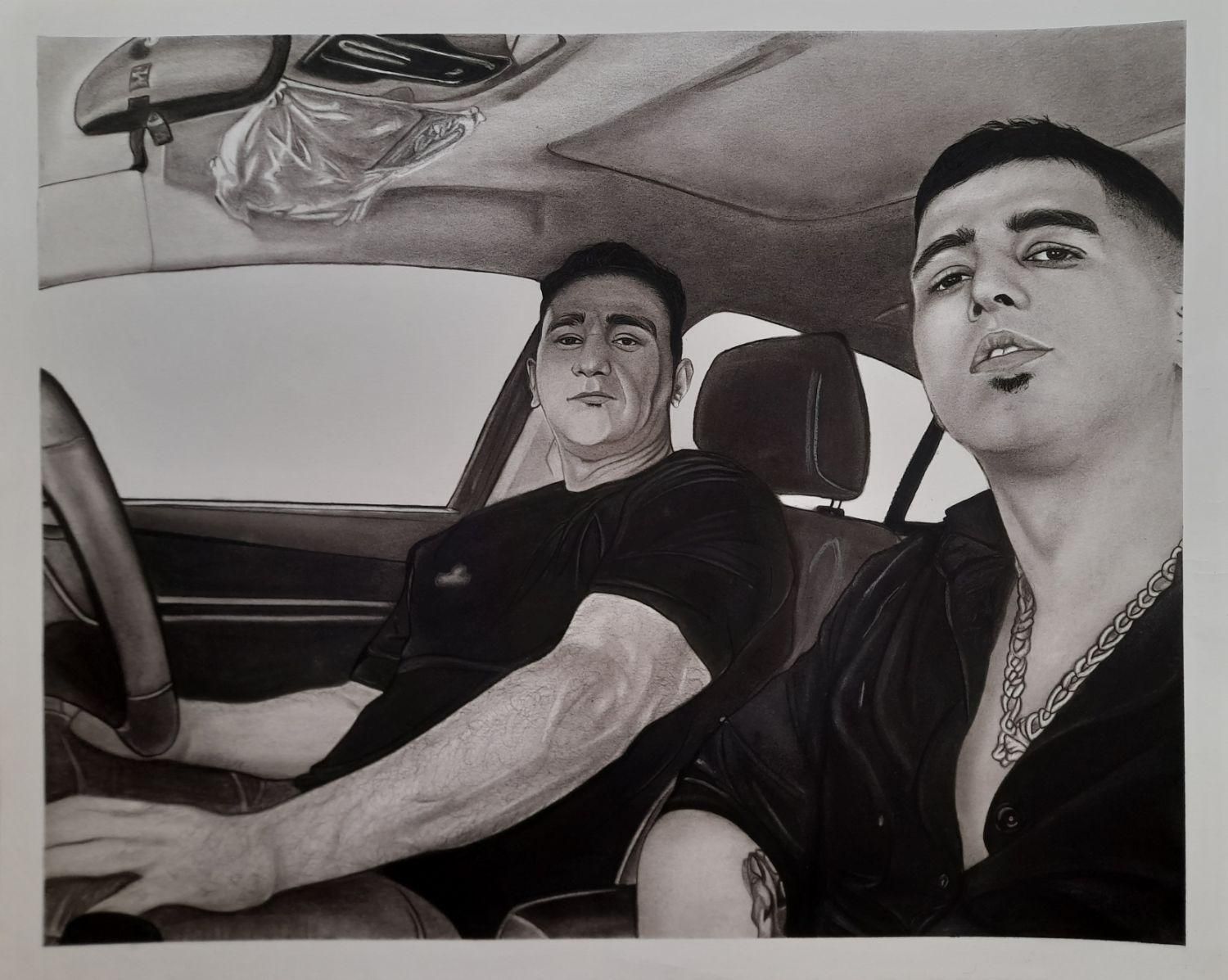 طراحی چهره با بهترین متریال|تابلو، نقاشی، عکس|نیشابور, جمهوری|دیوار