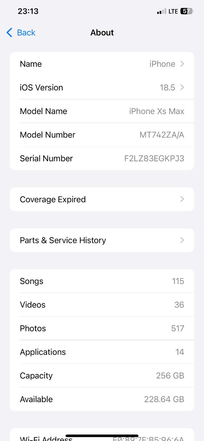 ایفون xs max ۲۵۶ دوسیم zaa|موبایل|رشت, بلوار گیلان|دیوار