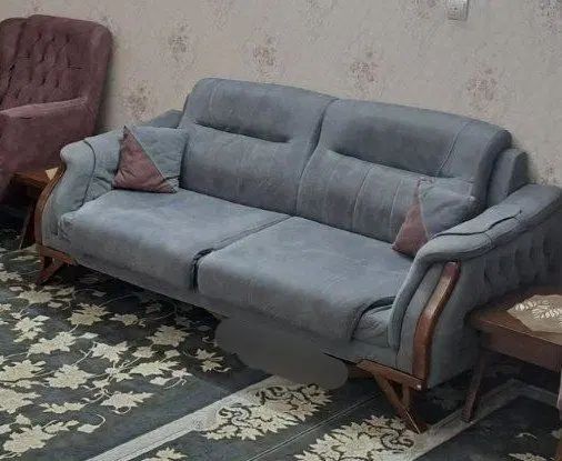 مبل راحتی ۷نفره با عسلی|مبلمان خانگی و میز عسلی|تهران, خزانه|دیوار