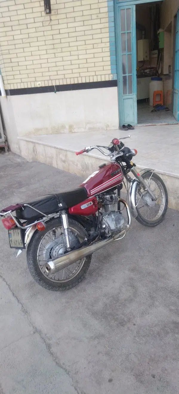 هوندا cg125 رایکا|موتورسیکلت|اصفهان, بهارستان|دیوار