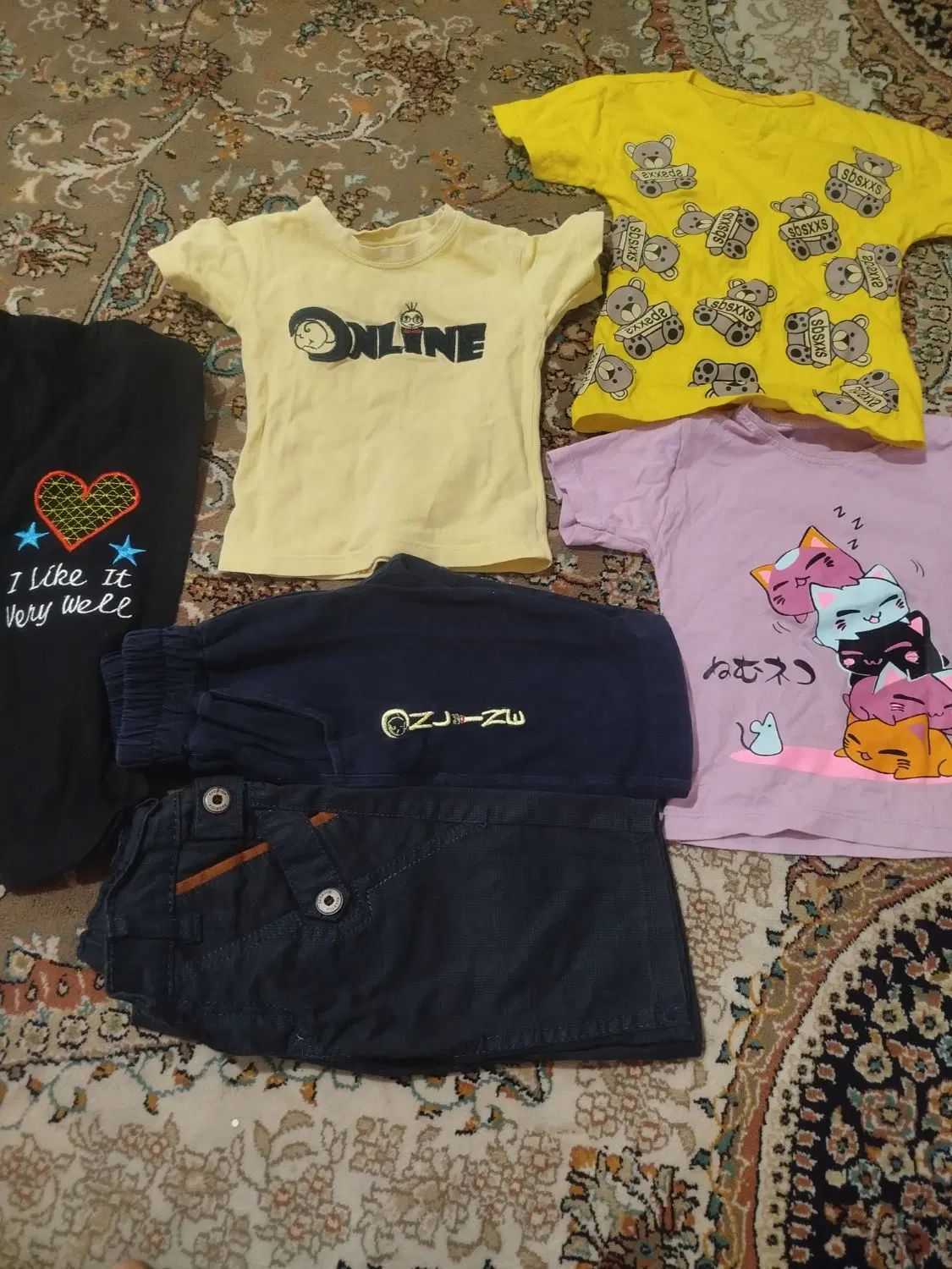لباس بچه گانه تا ۱سال|کفش و لباس بچه|کرج, باغستان|دیوار