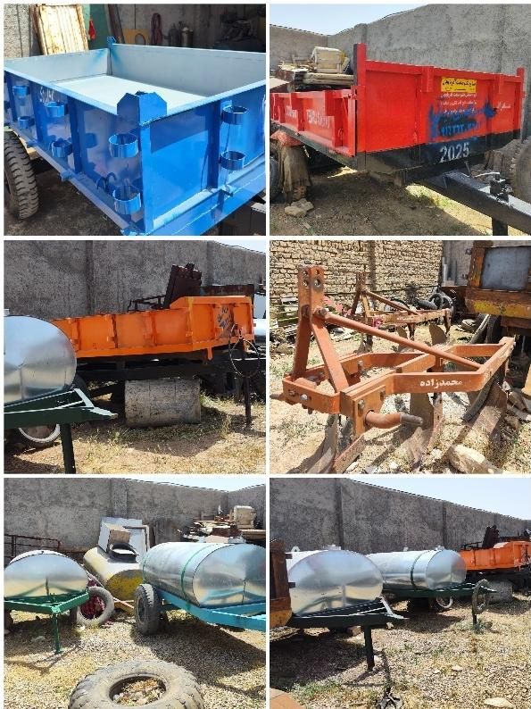 تریلی تراکتور ، تانکر آب گاوآهن ادوات کشاورزی|ماشینآلات صنعتی|کوهدشت, |دیوار
