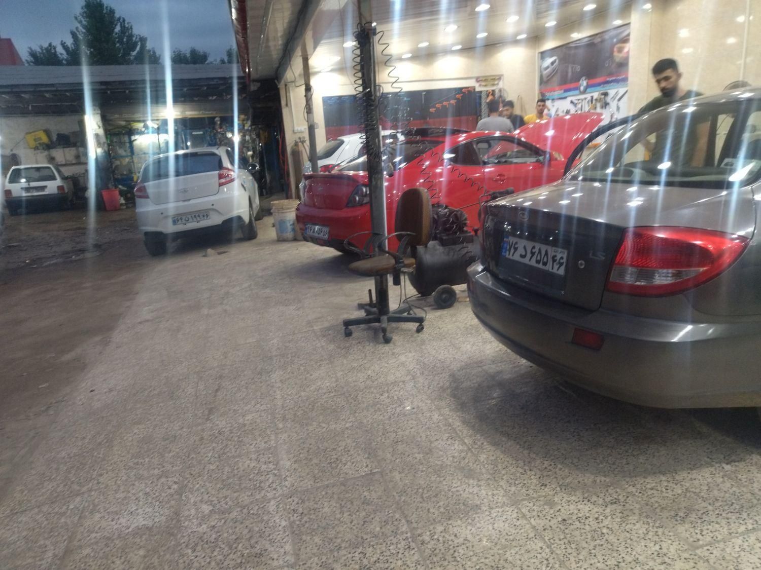 صافکاری پی دی ارpdrومغناطیسی بیرنگی وسنتی شاسی کشی|خدمات موتور و ماشین|رشت, عینک|دیوار