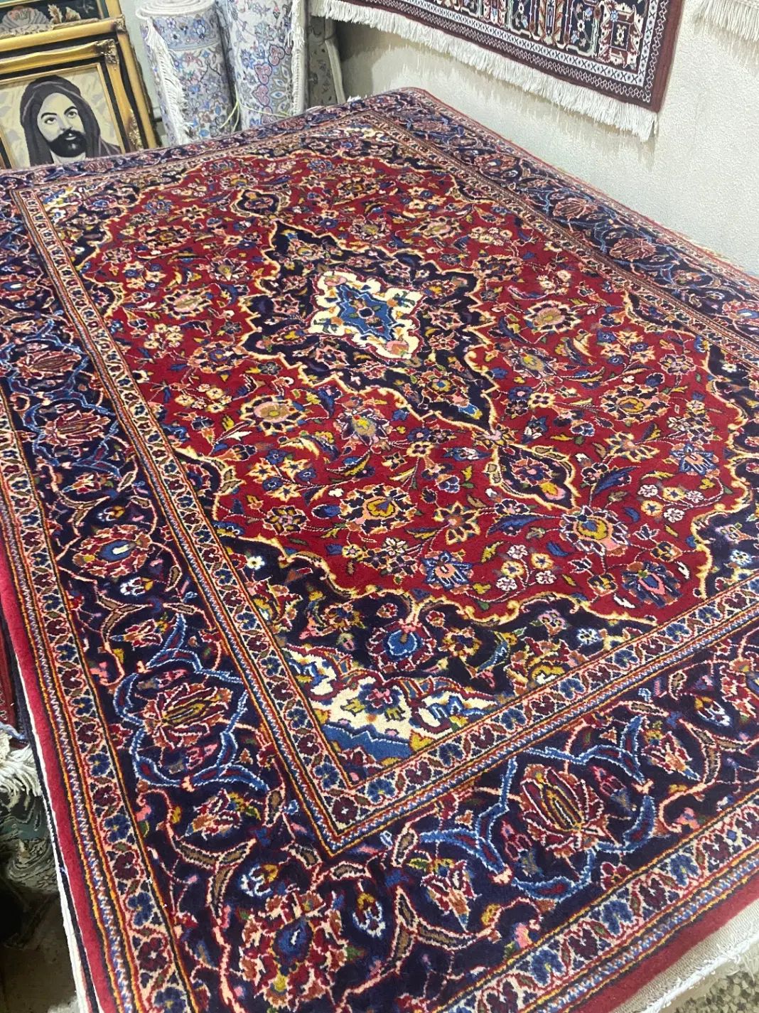 قالیچه لاکی کاشان|فرش|تهران, مدائن|دیوار