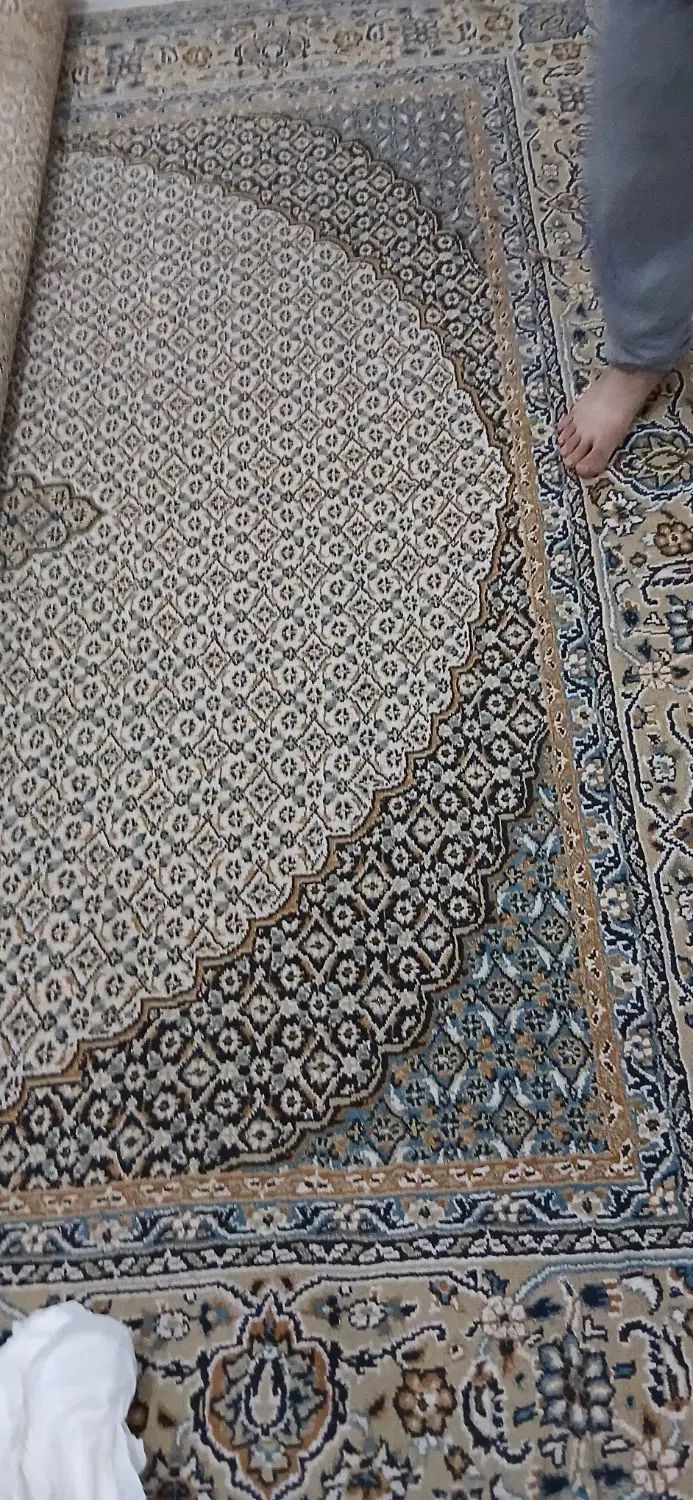 یک تخته فرش ۹متری ۲/۵در۳/۵.جنس خوب.طرح جدید|فرش|مشهد, شهید قربانی|دیوار