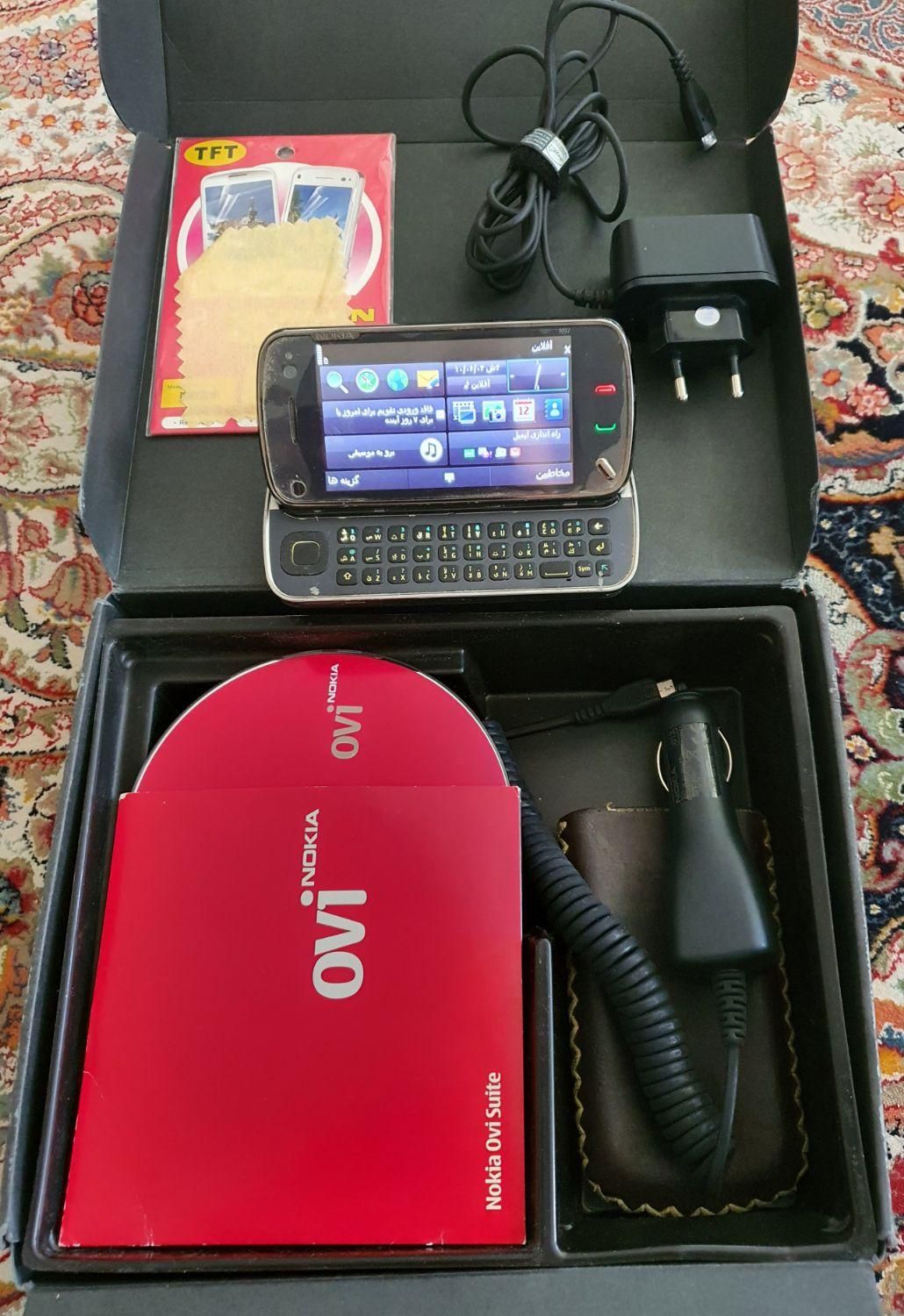 گوشی نوکیا n97 رنگ مشکی اصل|موبایل|همدان, |دیوار