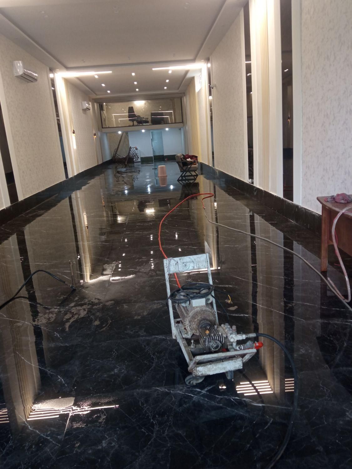 شرکت نظافتی،سنگ سابی. خانه تازه ساز، تخلیه، راهپله|خدمات نظافت|مشهد, جانباز|دیوار